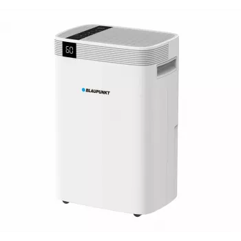 Deshumidificador BLAUPUNKT ADH601 — depósito de 2,5 l, 16 l/24h, 245 W, 48 dB, Wi‑Fi, para 20–40 m², blanco