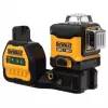 Nivel láser DeWalt DCE089D1G18-QW haz verde autonivelante 360° con compatibilidad con receptor