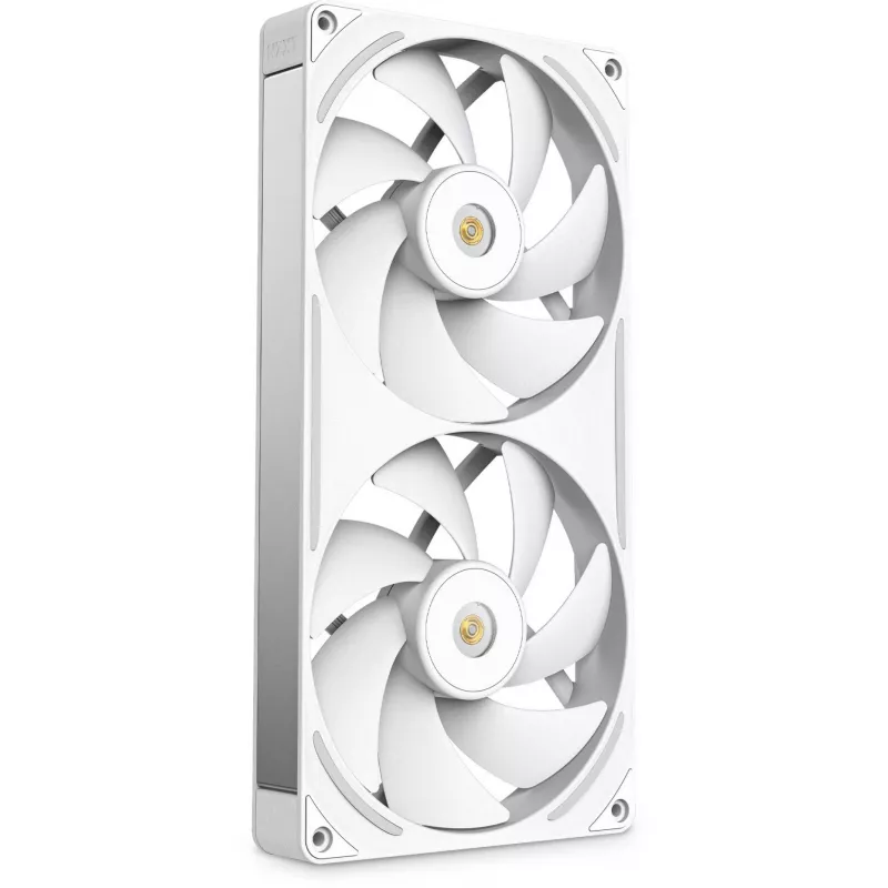 NZXT F280X RF-U28PN-W1 ventilador de caja RGB de 280 mm, 140 mm, 2400 rpm, 41 dB, blanco