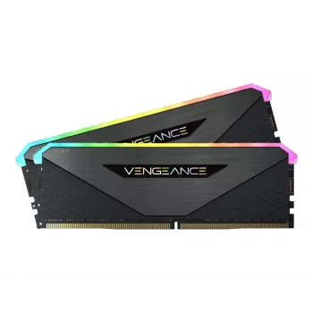 DIMM 32 GB DDR4-3200 2x 16 GB dual kit negro CMN32GX4M2Z3200C16 Vengeance RGB RT INTEL XMP