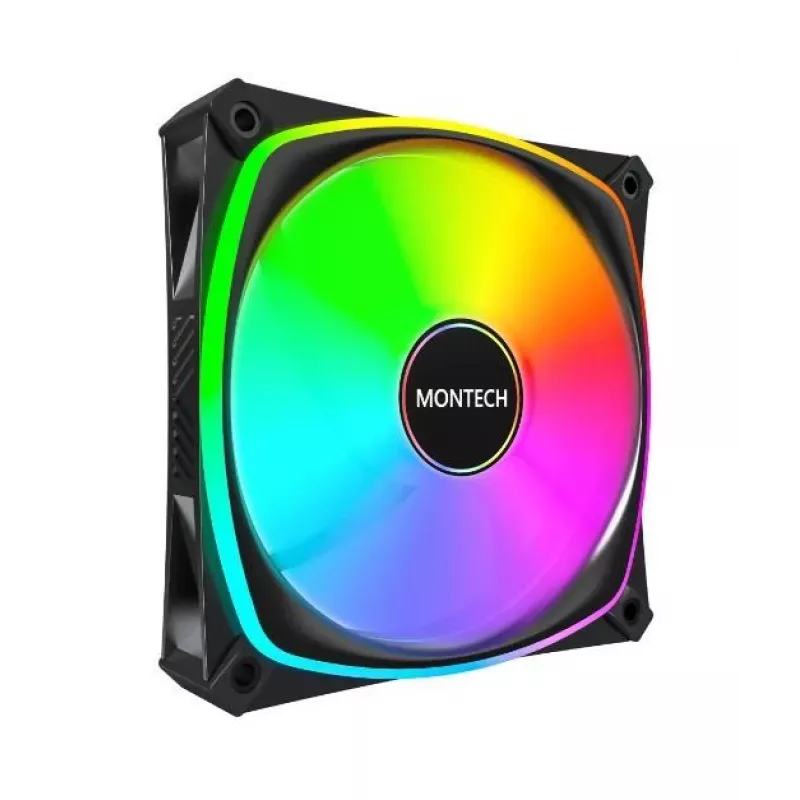 MONTECH AX120 PRO negro 120mm ARGB pack de 3