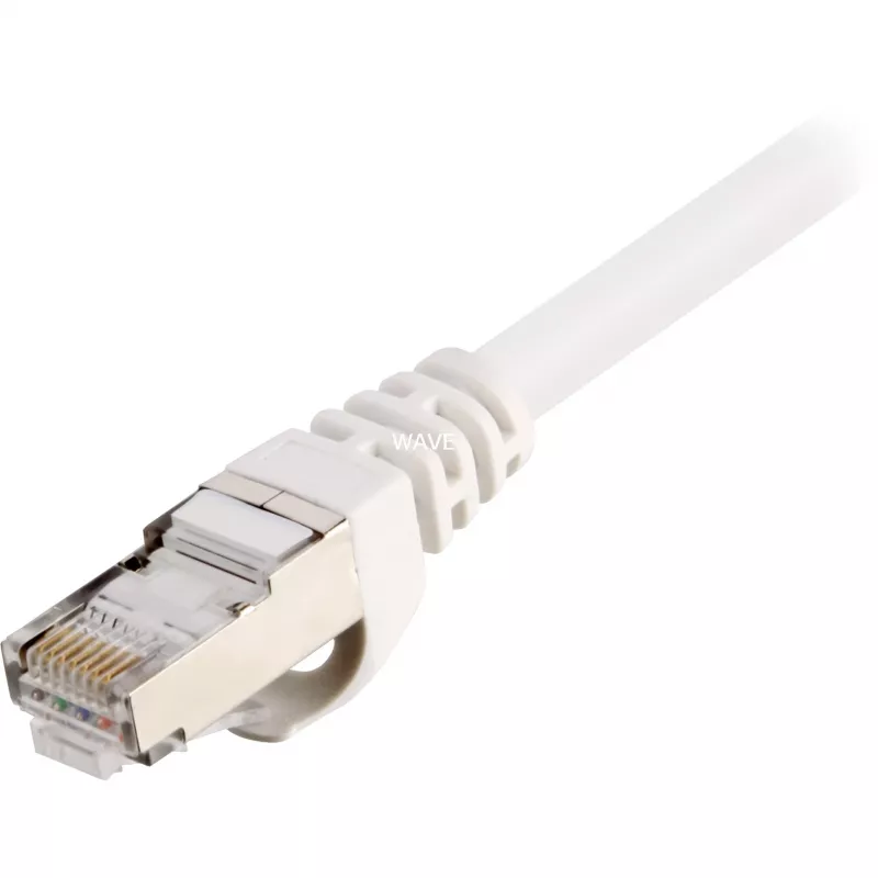Cable de red Sharkoon RJ45 CAT.6 SFTP Blanco 15,0 m