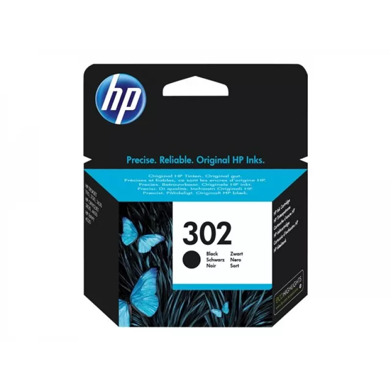 HP 302 negro original tóner