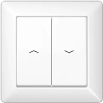 JUNG AS 590-5 P WW. Control: botones, Color del producto: blanco, Material de la carcasa: duroplast (AS590-5PWW)