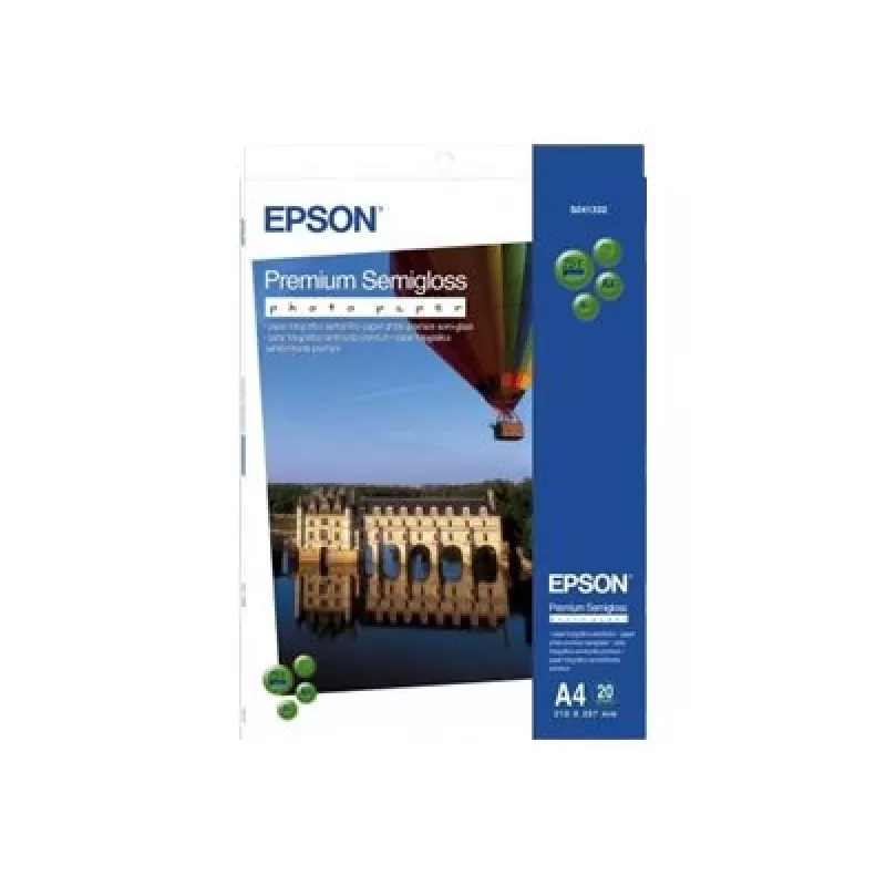 Epson Premium Semigloss Photo Paper, DIN A3+, 250 g/m², 20 hojas