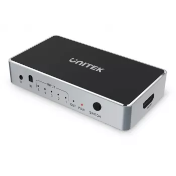 Conmutador de vídeo HDMI Unitech V1110A 4K 1.4b 5V 1A