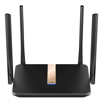 Router inalámbrico Cudy LT500D Fast Ethernet doble banda (2,4 GHz / 5 GHz) 4G negro