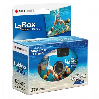AgfaPhoto Le Box Ocean - Cámara desechable