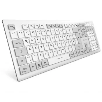 Sharkoon OfficePal K30W Blanco DE-Layout Rubberdome