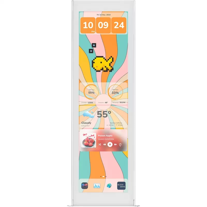 Y70 Touch Display Upgrade Snow blanco (36,8 cm (14,5