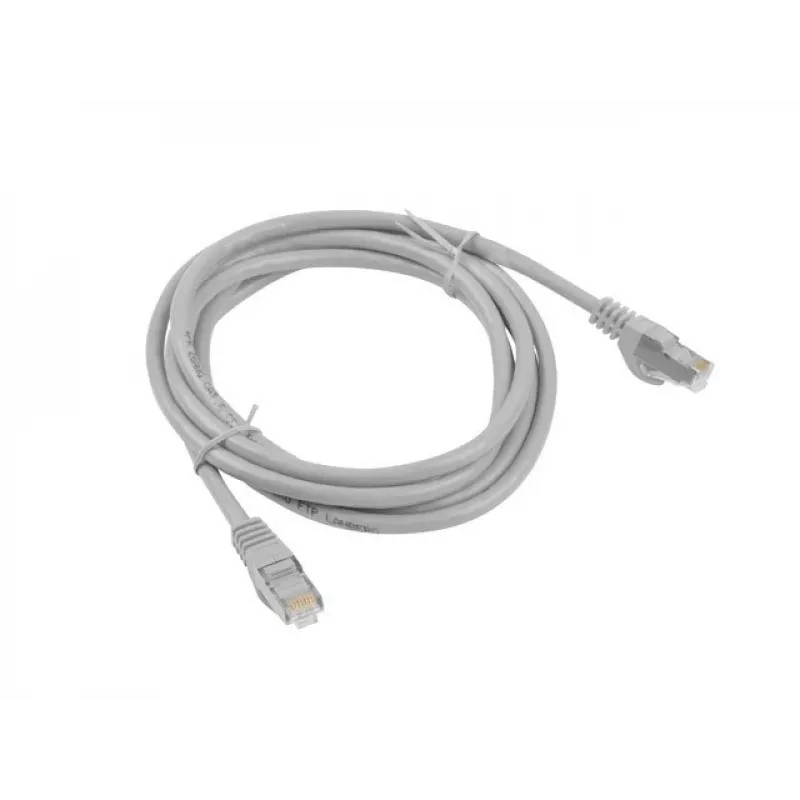 Cable de red LANBERG Cat6 RJ-45 a RJ-45 2 m F/UTP, conductor CCA, gris