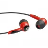 Auriculares Defender BASIC 604 negro-rojo