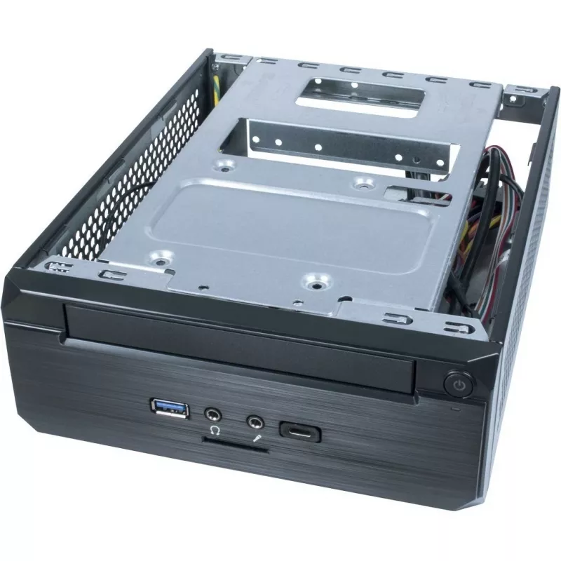 INTER-TECH ITX MW-02 Type C 3.0 incl. conector externo USB 3.0 Type C incl. bahía delgada para unidad DVD (88881246)