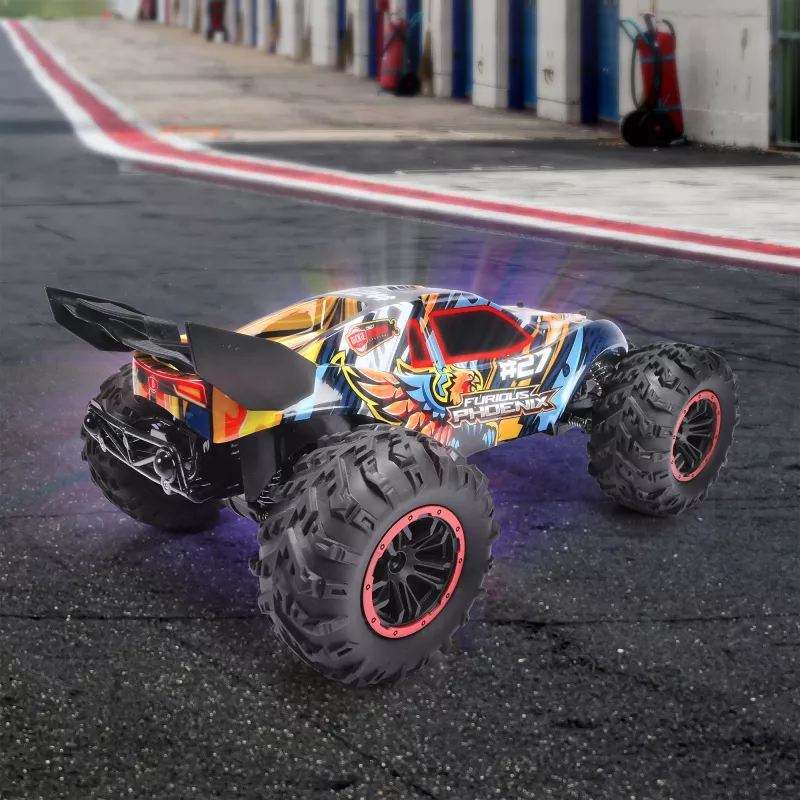 Coche RC todoterreno eléctrico Simba-Dickie Furious Phoenix escala 1:10
