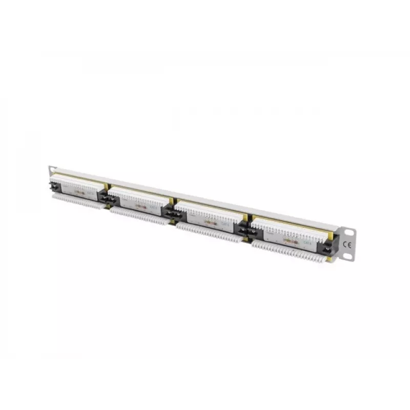 Patch panel 1U Lanberg PPU6-1024-S