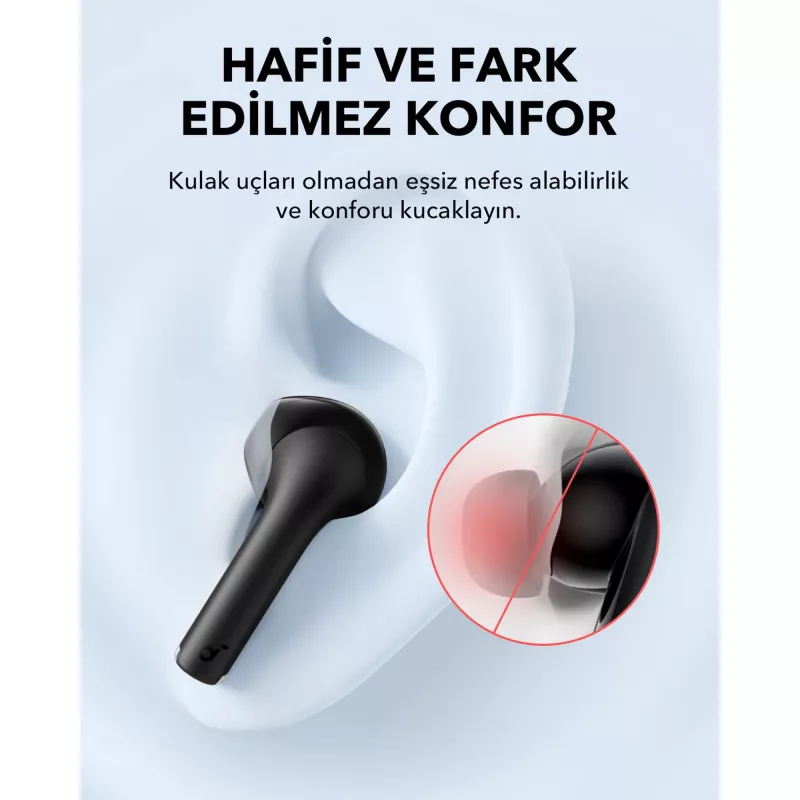 Auriculares in-ear True Wireless Anker Soundcore A3994G11 K20i, USB-C, negros, intraurales