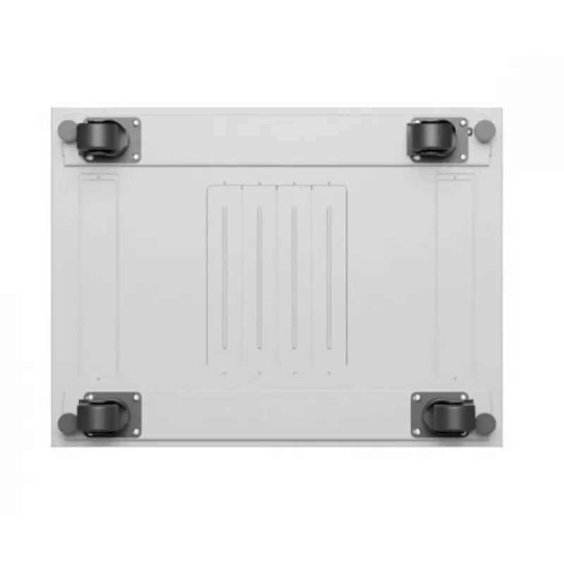Lanberg FF01-6842-12SL armario rack de suelo de 19" 42U 600x800x2122 mm, puerta de cristal, LCD, flat pack, 1200 kg, IP20, gris
