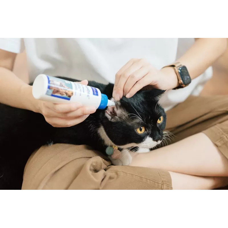 Solución de limpieza de oídos VIRBAC EPI-OTIC S-I-S para perros y gatos 60 ml
