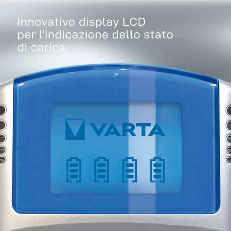 Cargador de baterías Varta POWERLCD