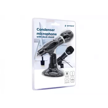 Micrófono de condensador con soporte de mesa MIC-D-04 GEMBIRD