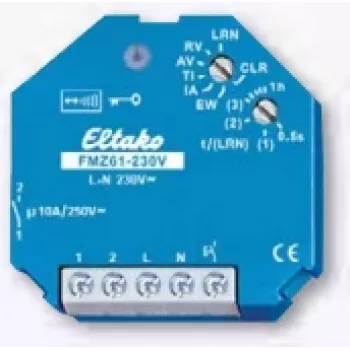Relé eléctrico Eltako FMZ61-230V Azul Blanco