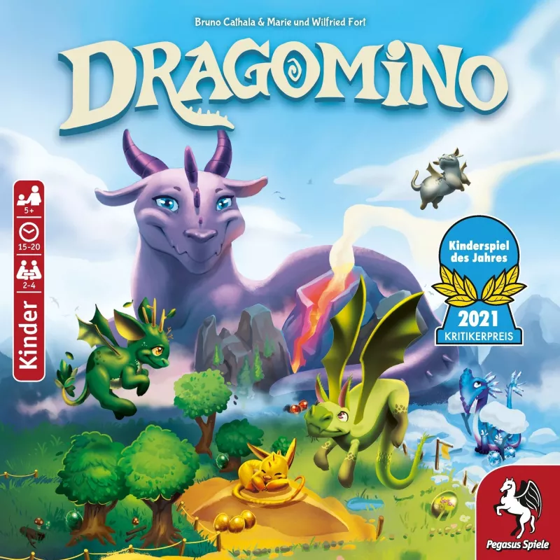 Dragomino, juego de mesa infantil del año 2021