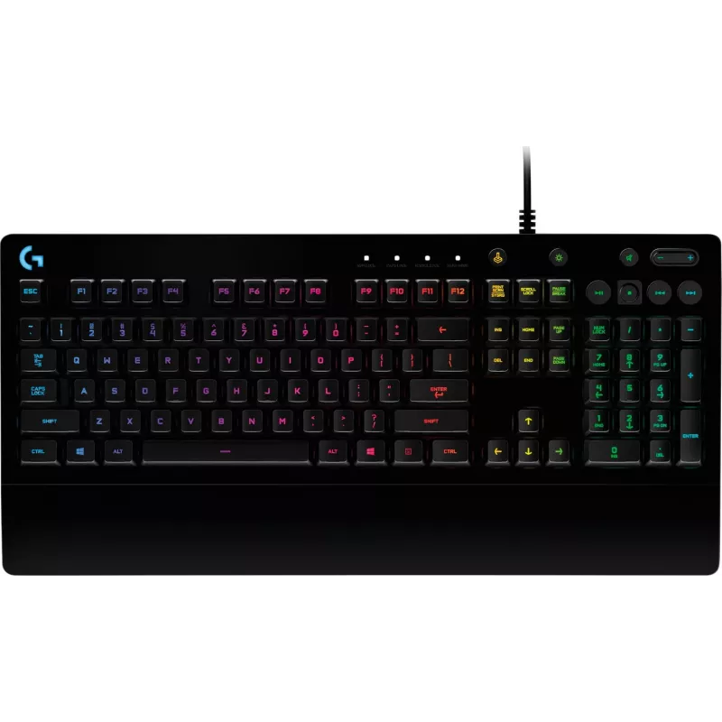 Logitech G G213 Prodigy - Tamaño completo (100%) - USB - interruptor mecánico - QWERTY - RGB-LED - Negro