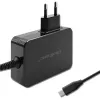 Fuente de alimentación GaN QOLTEC 52387 90W 1x USB‑C 5–20V