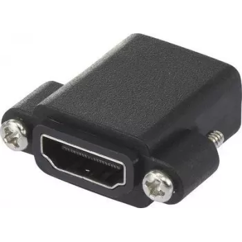 SP-9082612 Adaptador HDMI [1x conector hembra HDMI – 1x conector hembra HDMI] Negro (SP-9082612)