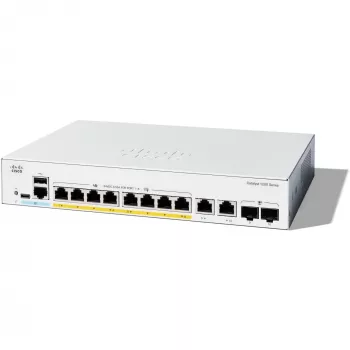 Switch gestionado Cisco Catalyst 1200-8P-E-2G 8 puertos GE PoE