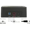Delock USB 3.0 estación de acoplamiento dual para 2x SATA HDD / SSD con función de clonación