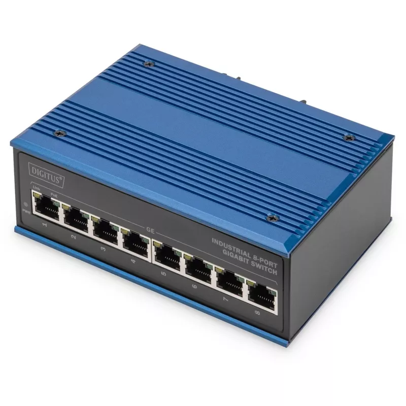 Switch no gestionado Digitus DN-651121 8 puertos Gigabit Ethernet PoE