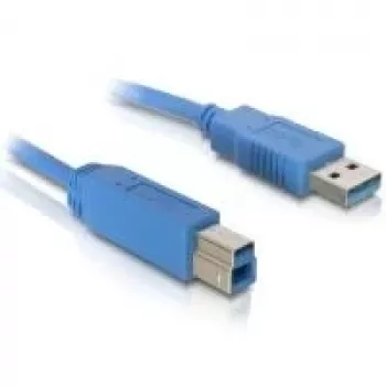 Cable USB DeLOCK USB3.0 A-B conector macho/macho 1 m azul