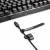 Teclado gaming mecánico Sharkoon Crystal Shark Negro DE con iluminación RGB