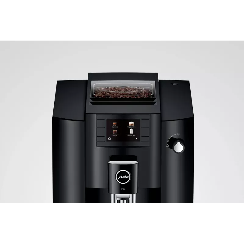 Cafetera Jura E6 Piano negra (EC)