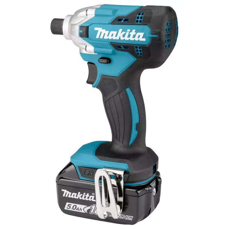 Atornillador de impacto a batería Makita DTD156RTJ 2500 RPM verde