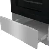 Gorenje GKS5C71XF cocina independiente con horno Plata