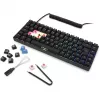 Sharkoon SKILLER SGK50 S3 Teclado gaming USB QWERTZ Alemán Negro