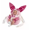 Muñeca bebé Llorens 35 cm vinilo con rasgos realistas y cuerpo blando