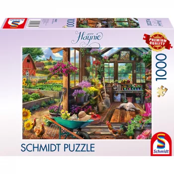 Jeff Haynie: Gartenhaus, puzzle 1000 piezas