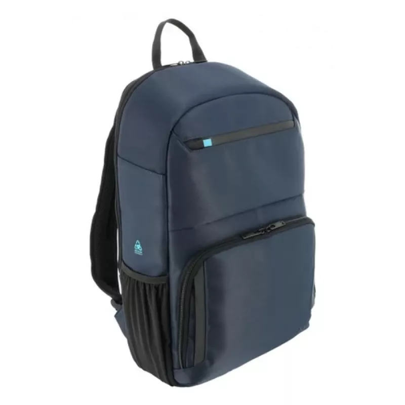 Mochila casual Mobilis 005042 Negra Azul marino Poliéster 320x140x470mm