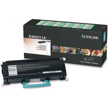 Lexmark - Cartucho de tóner - Altísimo rendimiento - 1 x Negro - 18000 páginas - LRP / LCCP (E462U11E)