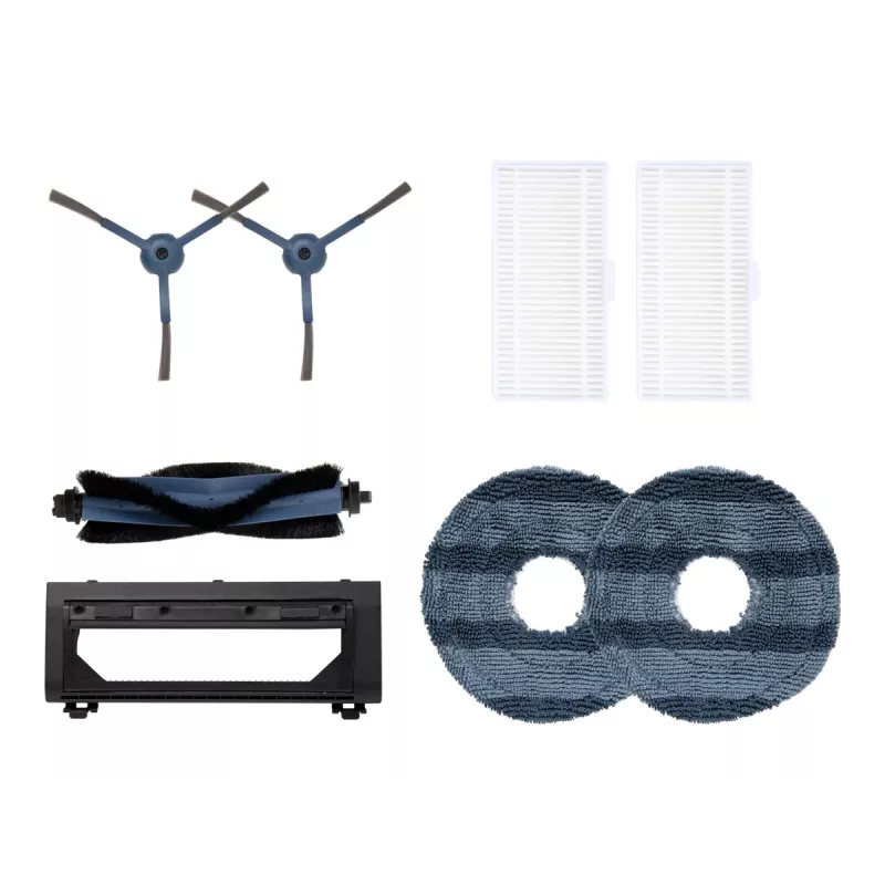 Set de accesorios para robot aspirador Eufy T290C1F0 — 1 pieza, colores: negro/azul/gris