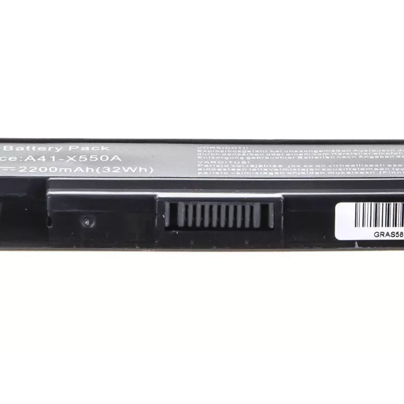Batería Green Cell AS58 para portátiles ASUS — Li-Ion 2200 mAh, 14.4 V, 4 celdas, negra