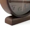 Reloj de pared NeXtime 5192gs Wood Wood Small, 22x20 cm, pared, madera, gris