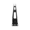 Caja de cables Alantec PK008 organizador de pared 1U negro metal/plástico