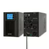 SAI (sistema de alimentación ininterrumpida) Qoltec 53042 de doble conversión (Online) 1 kVA 800 W 2 tomas de CA