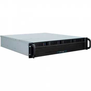 Caja de servidor Inter-Tech 2U 2404L rack negro, gris