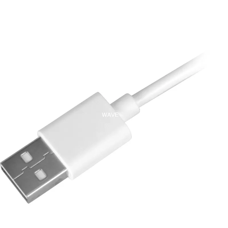Cable adaptador USB Sharkoon USB 2.0 A a USB-C 1,5 m, blanco