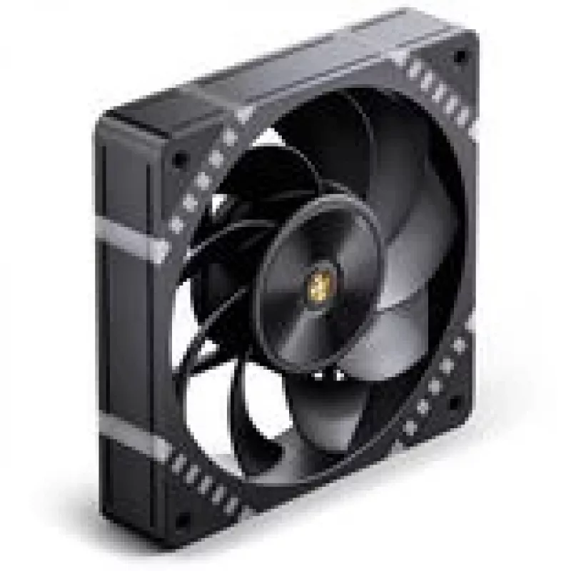 Ventilador de caja Jonsbo HF2-120 Reverse Blade PWM ARGB 120mm Negro, control PWM, iluminación ARGB